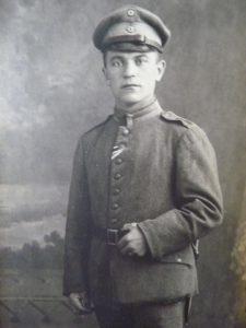 junger Soldat Portrait